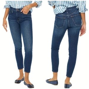 J Crew Factory Mid-Rise Signature Stretch Skinny Fit Cropped Jeans - Sz 28